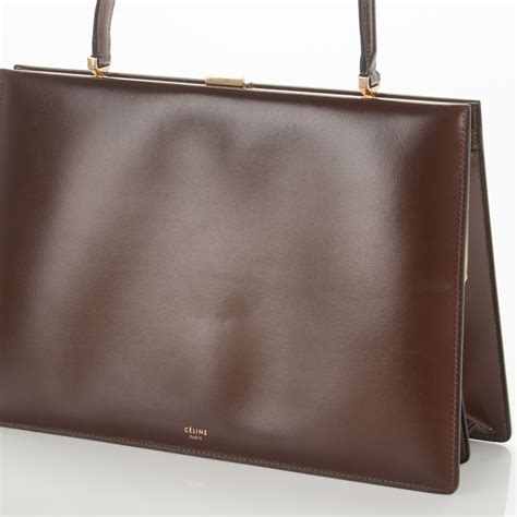 celine clasp camel|celine patina bags.